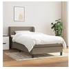 Image de Boxspring met matras stof taupe 90x190 cm3126049