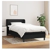 Image de Boxspring met matras stof zwart 80x200 cm3126119