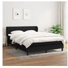 Image de Boxspring met matras stof zwart 140x200 cm3126247
