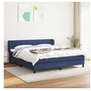 Image de Boxspring met matras stof blauw 160x200 cm3126259