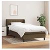 Image de Boxspring met matras stof donkerbruin 100x200 cm3126384