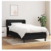 Image de Boxspring met matras stof zwart 90x190 cm3126447