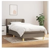 Image de Boxspring met matras stof taupe 80x200 cm3126761