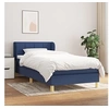 Image de Boxspring met matras stof blauw 90x200 cm3126779