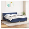 Image de Boxspring met matras stof blauw 180x200 cm3126827