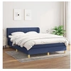 Image de Boxspring met matras stof blauw 140x190 cm3126963