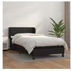 Image de Boxspring met matras kunstleer zwart 80x200 cm3127157