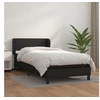 Image de Boxspring met matras kunstleer zwart 90x190 cm3127163