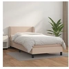 Image de Boxspring met matras kunstleer cappuccinokleurig 90x200 cm3127174