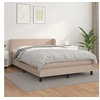 Image de Boxspring met matras kunstleer cappuccinokleurig 140x190 cm3127192
