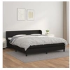 Image de Boxspring met matras kunstleer zwart 160x200 cm3127199