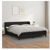 Image de Boxspring met matras kunstleer zwart 180x200 cm3127205