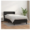 Image de Boxspring met matras kunstleer zwart 100x200 cm3127235