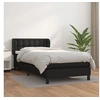 Image de Boxspring met matras kunstleer zwart 80x200 cm3127277