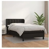 Image de Boxspring met matras kunstleer zwart 90x190 cm3127283