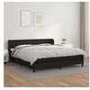 Image de Boxspring met matras kunstleer zwart 160x200 cm3127319