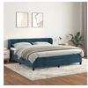 Image de Boxspring met matras fluweel donkerblauw 180x200 cm3127629