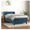 Image de Boxspring met matras fluweel donkerblauw 90x190 cm3127647