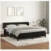 Image de Boxspring met matras fluweel zwart 180x200 cm3127687