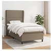 Image de Boxspring met matras stof taupe 90x190 cm3127849