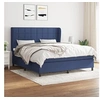 Image de Boxspring met matras stof blauw 180x200 cm3127987