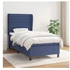 Image de Boxspring met matras stof blauw 80x200 cm3128003