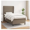 Image de Boxspring met matras stof taupe 90x190 cm3128089