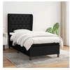 Image de Boxspring met matras stof zwart 80x200 cm3128159