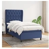 Image de Boxspring met matras stof blauw 80x200 cm3128163
