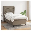 Image de Boxspring met matras stof taupe 100x200 cm3128185