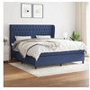 Image de Boxspring met matras stof blauw 180x200 cm3128227