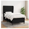 Image de Boxspring met matras stof zwart 90x190 cm3128247