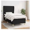 Image de Boxspring met matras stof zwart 90x190 cm3128407