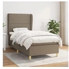 Image de Boxspring met matras stof taupe 90x190 cm3128409
