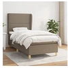 Image de Boxspring met matras stof taupe 90x200 cm3128417