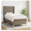 Image de Boxspring met matras stof taupe 90x190 cm3128489