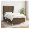 Image de Boxspring met matras stof donkerbruin 100x200 cm3128504