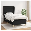 Image de Boxspring met matras stof zwart 90x190 cm3128567