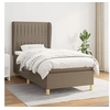 Image de Boxspring met matras stof taupe 80x200 cm3128641