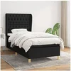 Image de Boxspring met matras stof zwart 90x200 cm3128735