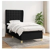 Image de Boxspring met matras stof zwart 90x190 cm3128807