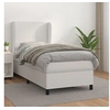 Image de Boxspring met matras kunstleer wit 80x200 cm3128878