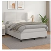 Image de Boxspring met matras kunstleer wit 140x190 cm3128908