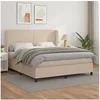 Image de Boxspring met matras kunstleer cappuccinokleurig 180x200 cm3128930