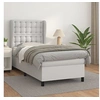 Image de Boxspring met matras kunstleer wit 80x200 cm3128998