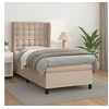 Image de Boxspring met matras kunstleer cappuccinokleurig 90x190 cm3129008