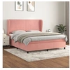 Image de Boxspring met matras fluweel roze 180x200 cm3129110