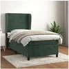 Image de Boxspring met matras fluweel donkergroen 100x200 cm3129138