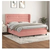 Image de Boxspring met matras fluweel roze 180x200 cm3129410