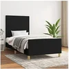 Image de Bedframe zonder matras 80x200 cm stof zwart3124849